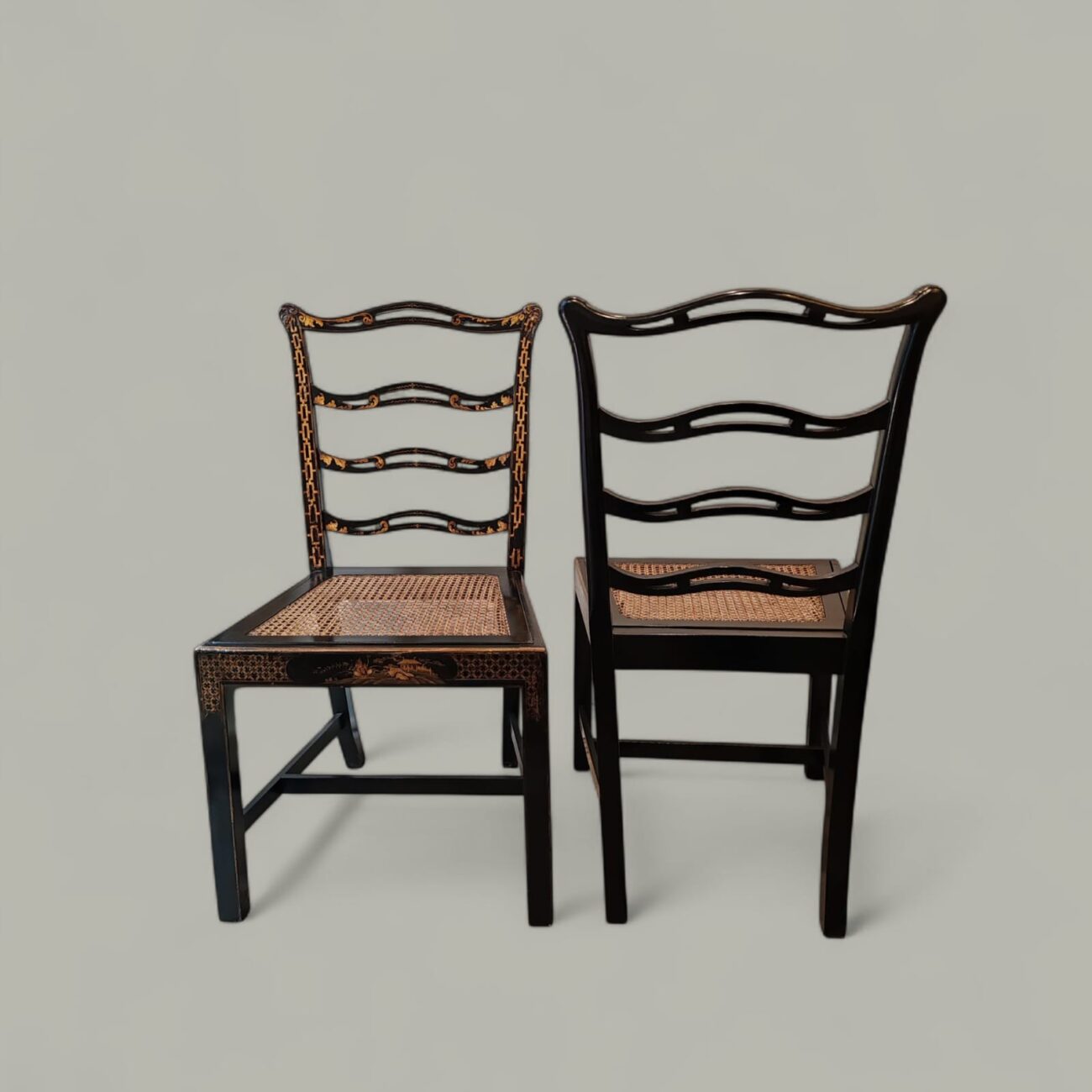 Sillas Chippendale dorso