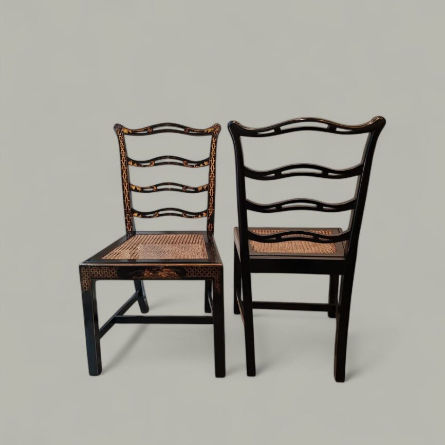 Sillas Chippendale dorso