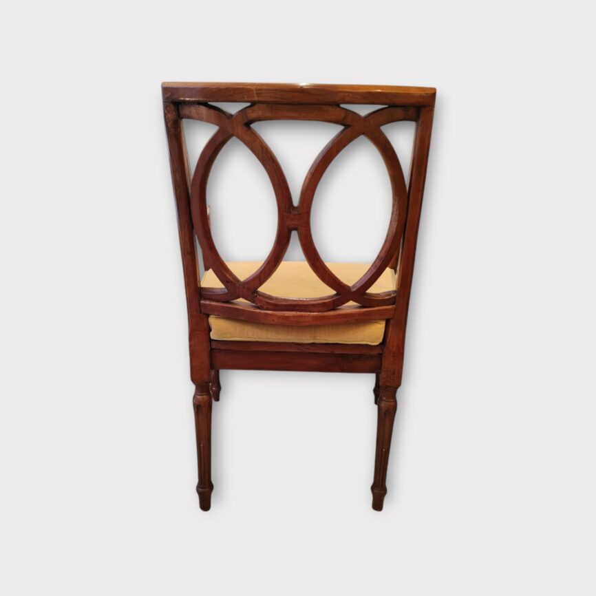 Sillón Neoclásico dorso