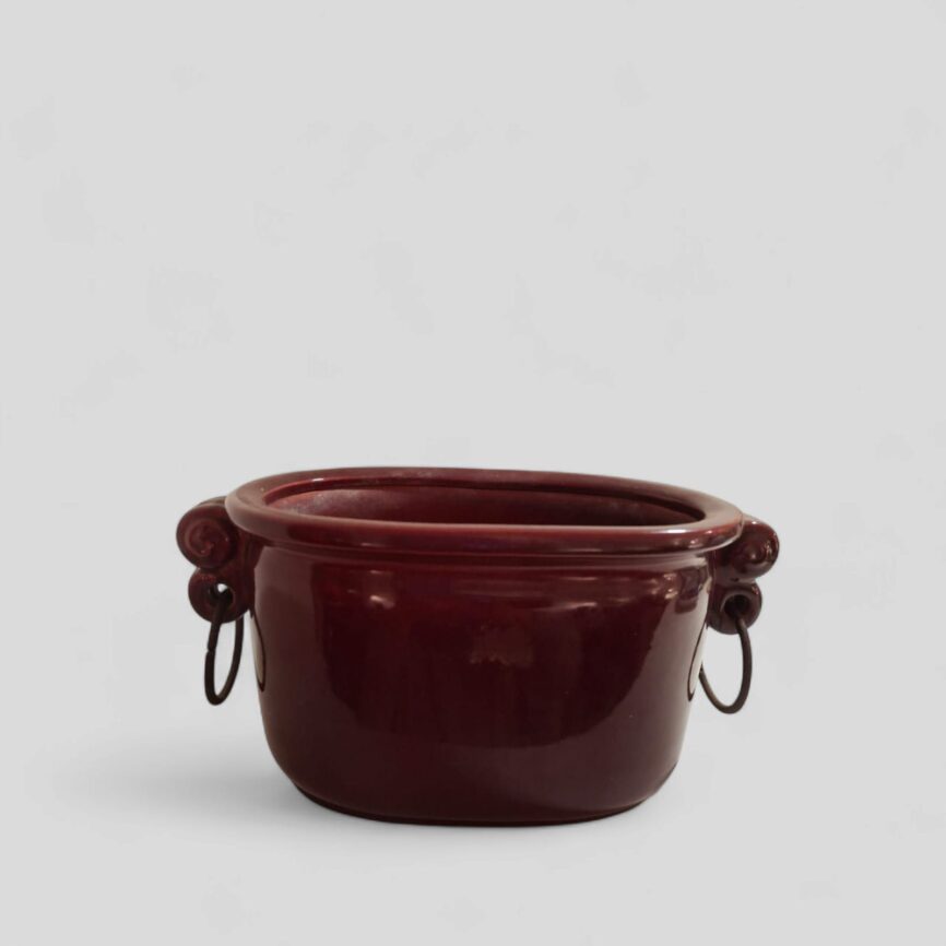 Cachepot Marrón