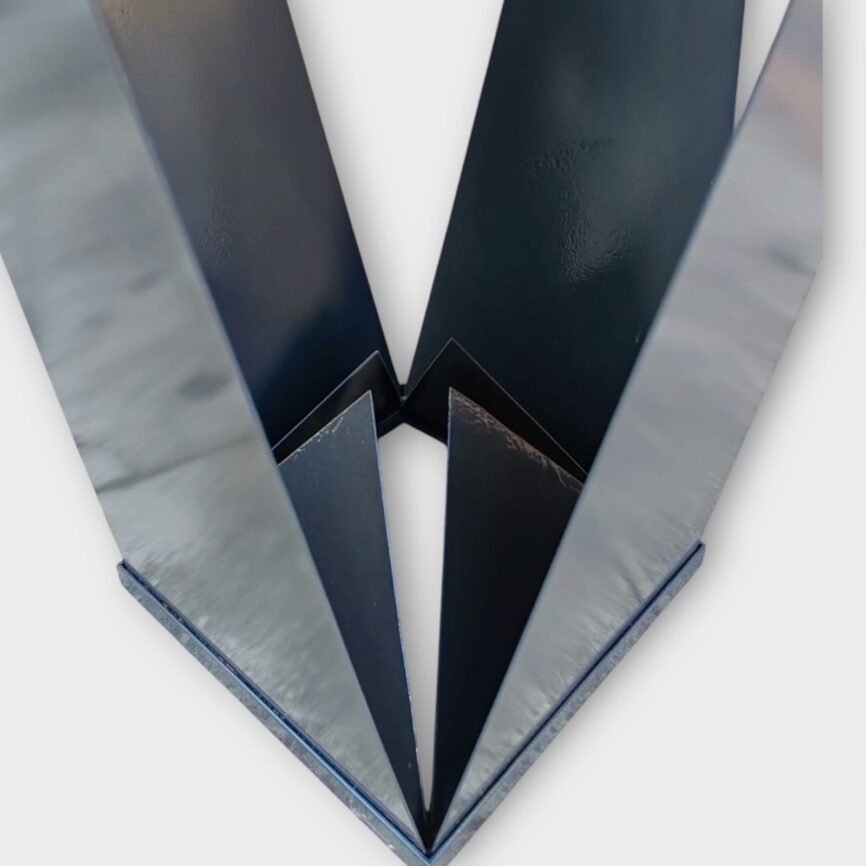 Mesa Circular Origami detalles