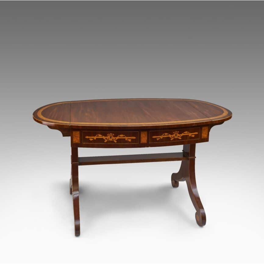 Sofá Table de Época Biedermeier
