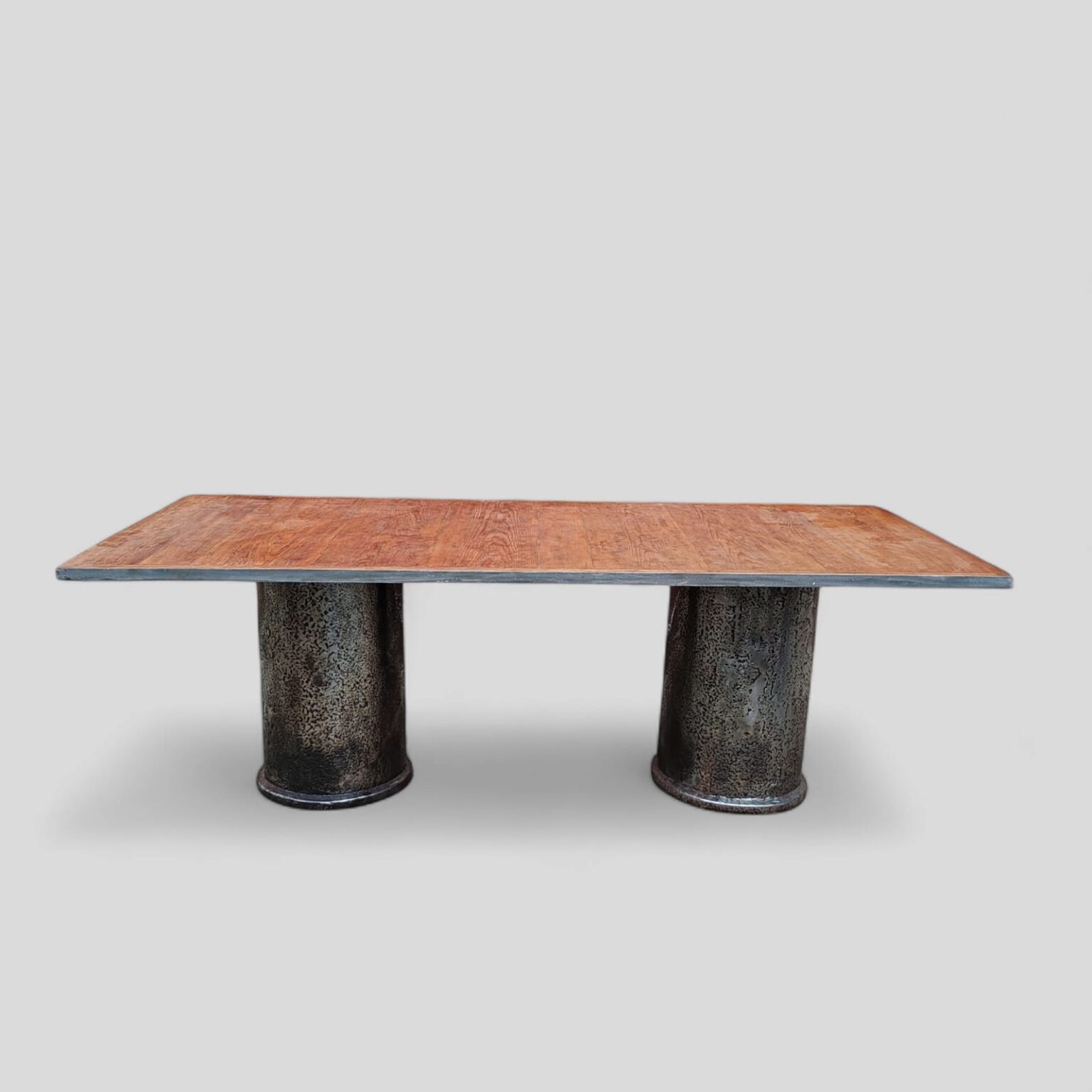 Mesa de Comedor Madera y Hierro