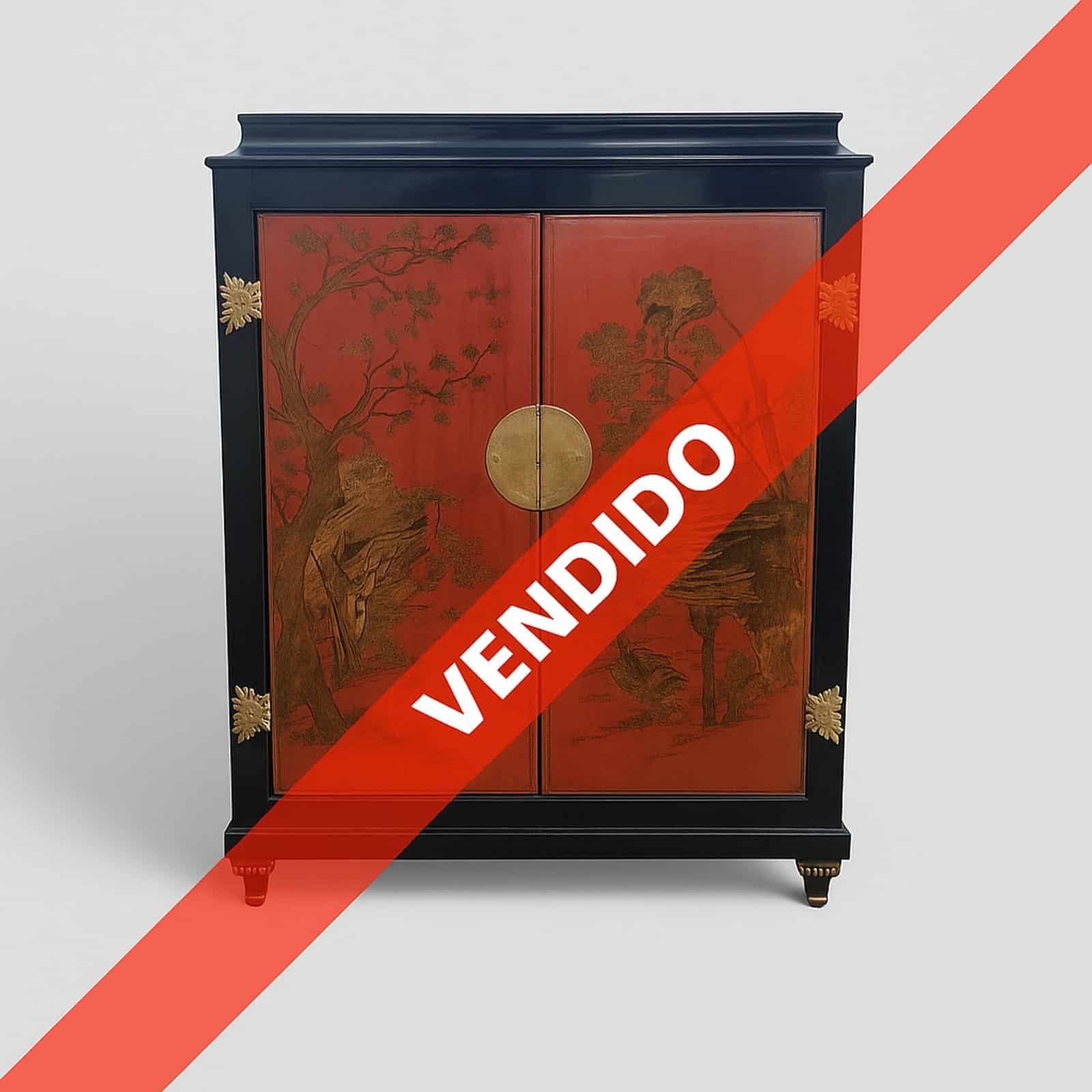 Mueble de guardado francés estilo Transition