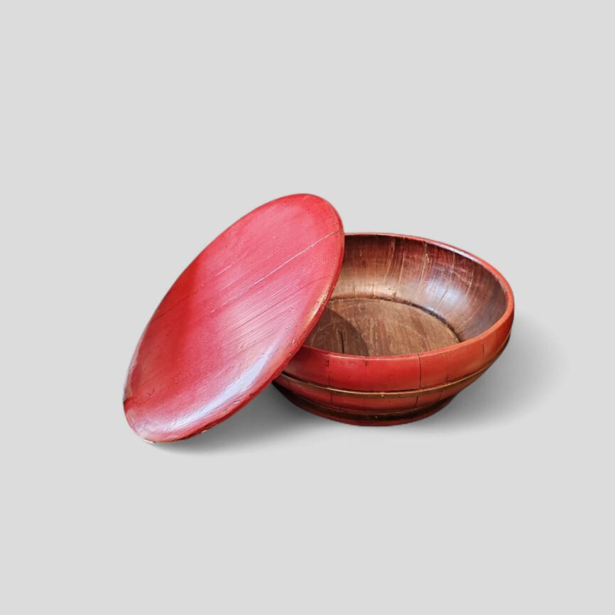 Caja china de madera laqueada III 2