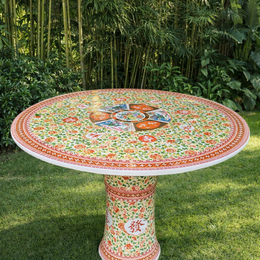 mesa china en porcelana